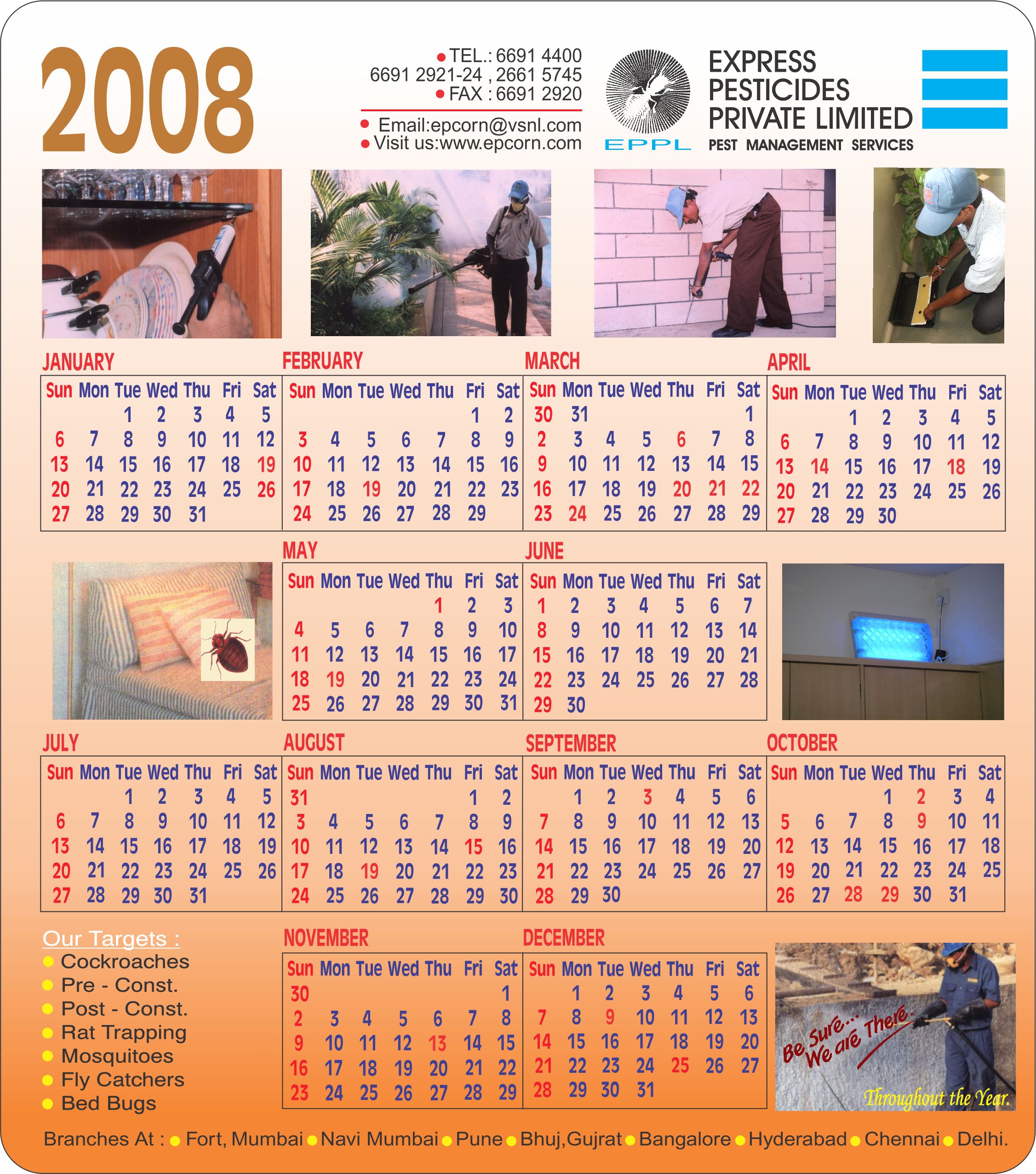 Mouse Pad - Calendar